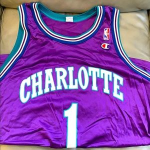 Vintage Muggsy Bogues jersey